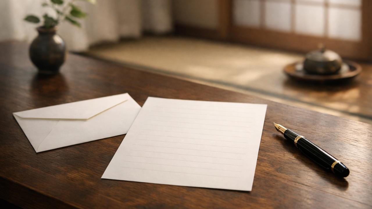 檀家をやめる手紙をテーマにした日本のブログ用アイキャッチ
