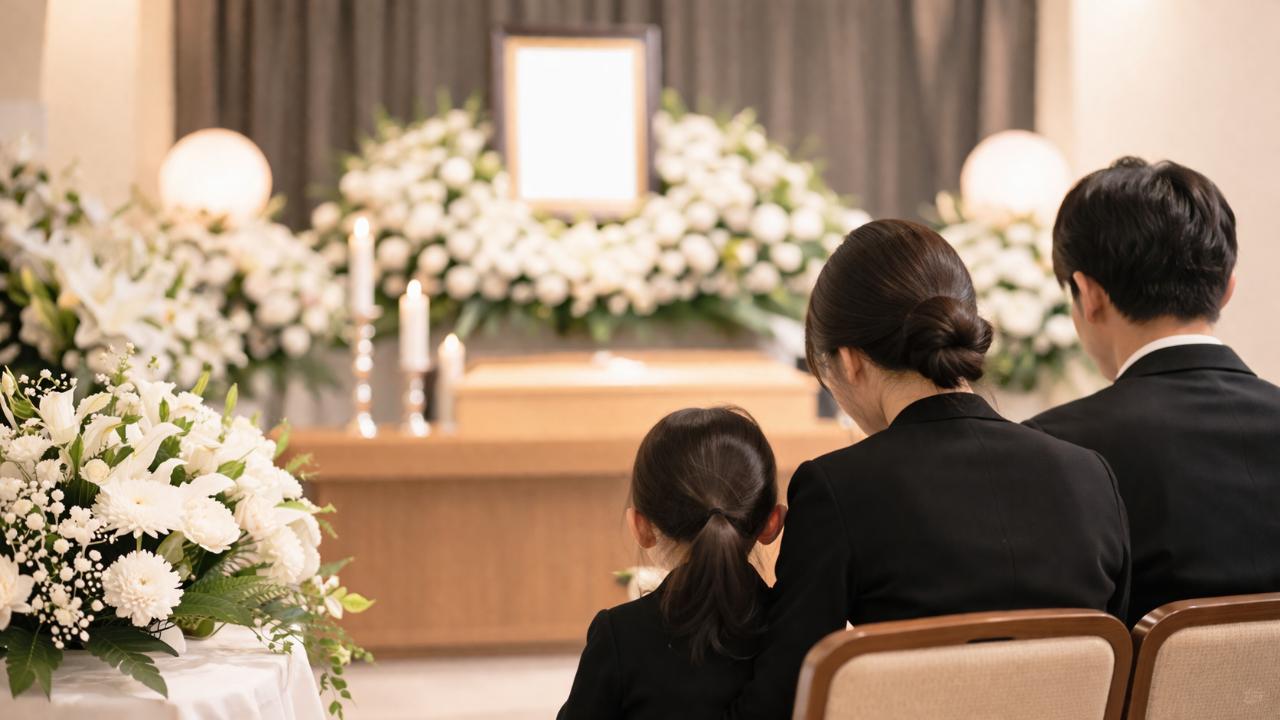 家族葬を連想させる静かで落ち着いた式場の雰囲気